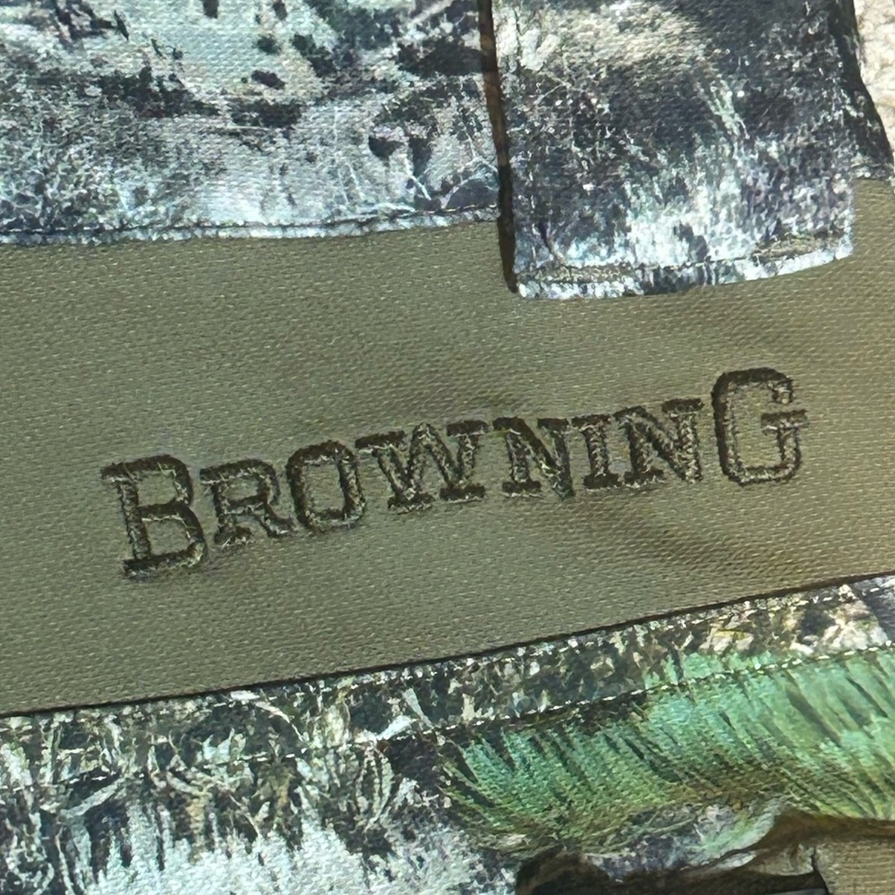 Browning Mens Camoflauge Hunting Lounge Pants Mossy Oak 34x32 100% Polyester - Picture 3 of 9